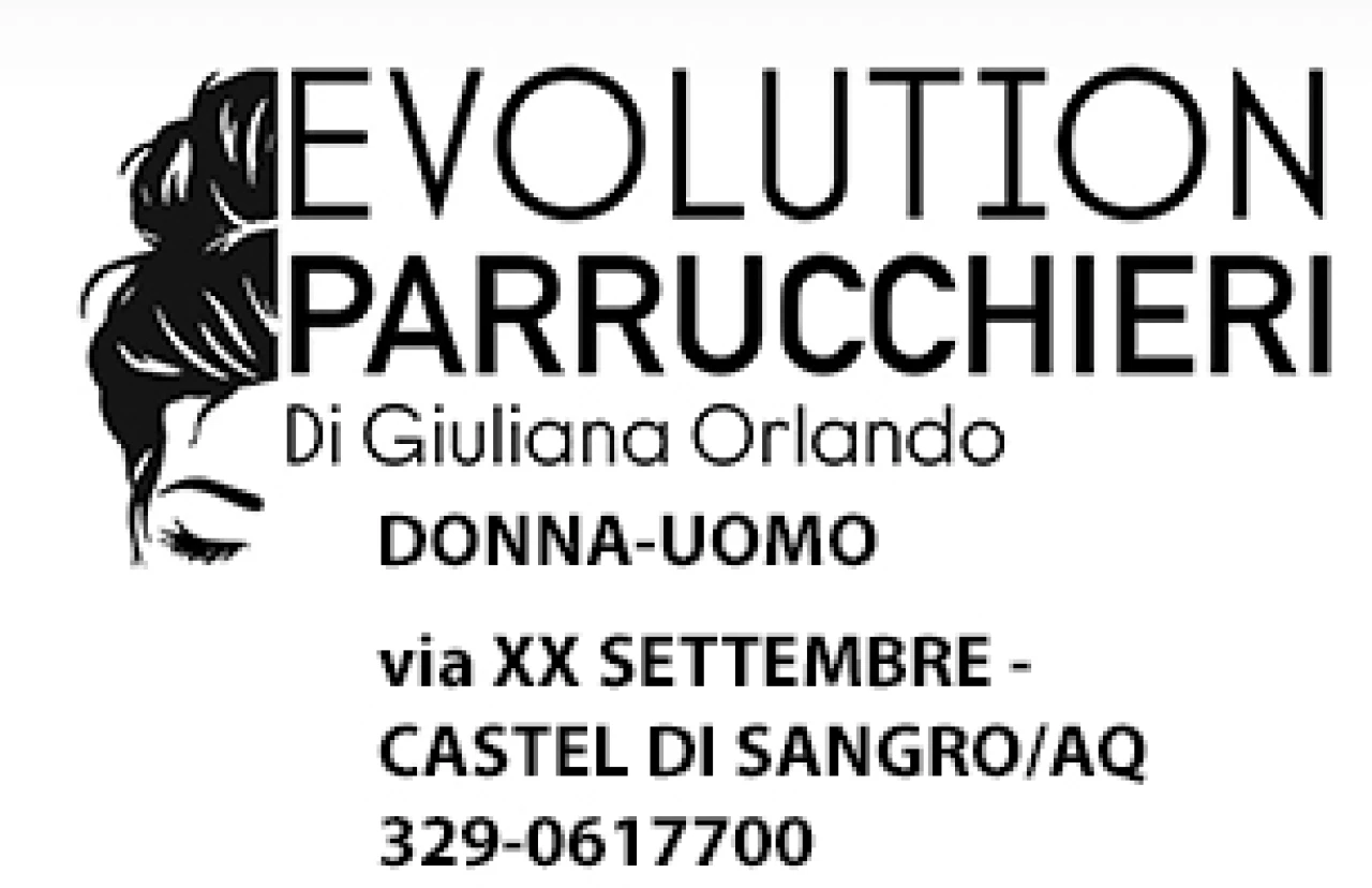 Banner Evolution Parrucchieri di Giuliana Orlando 306 per 198 pixel